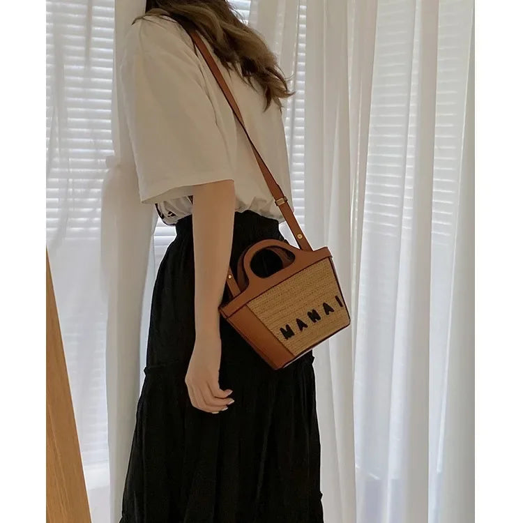 Women's Vintage Leather Messenger Bag | Elegant Crossbody Leather Messenger Bag QXL
