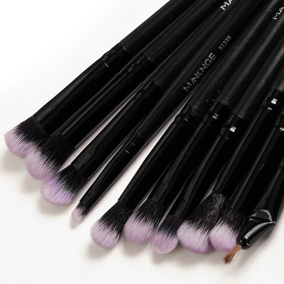 MAANGE 19-Pc Professional Makeup Brush Set with Powder Puff Makeup Brush Set QXL