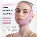 Overnight Face Lift Band | V-Face Jawline Shaping Strap Face Lifting Strap QXL purple