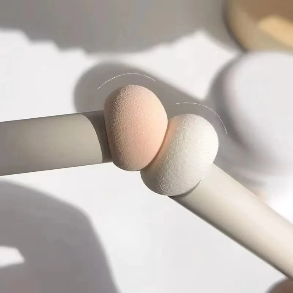 Mushroom Head Sponge Concealer Brush | Easy-Clean Makeup Tool Concealer Sponge Brush QXL