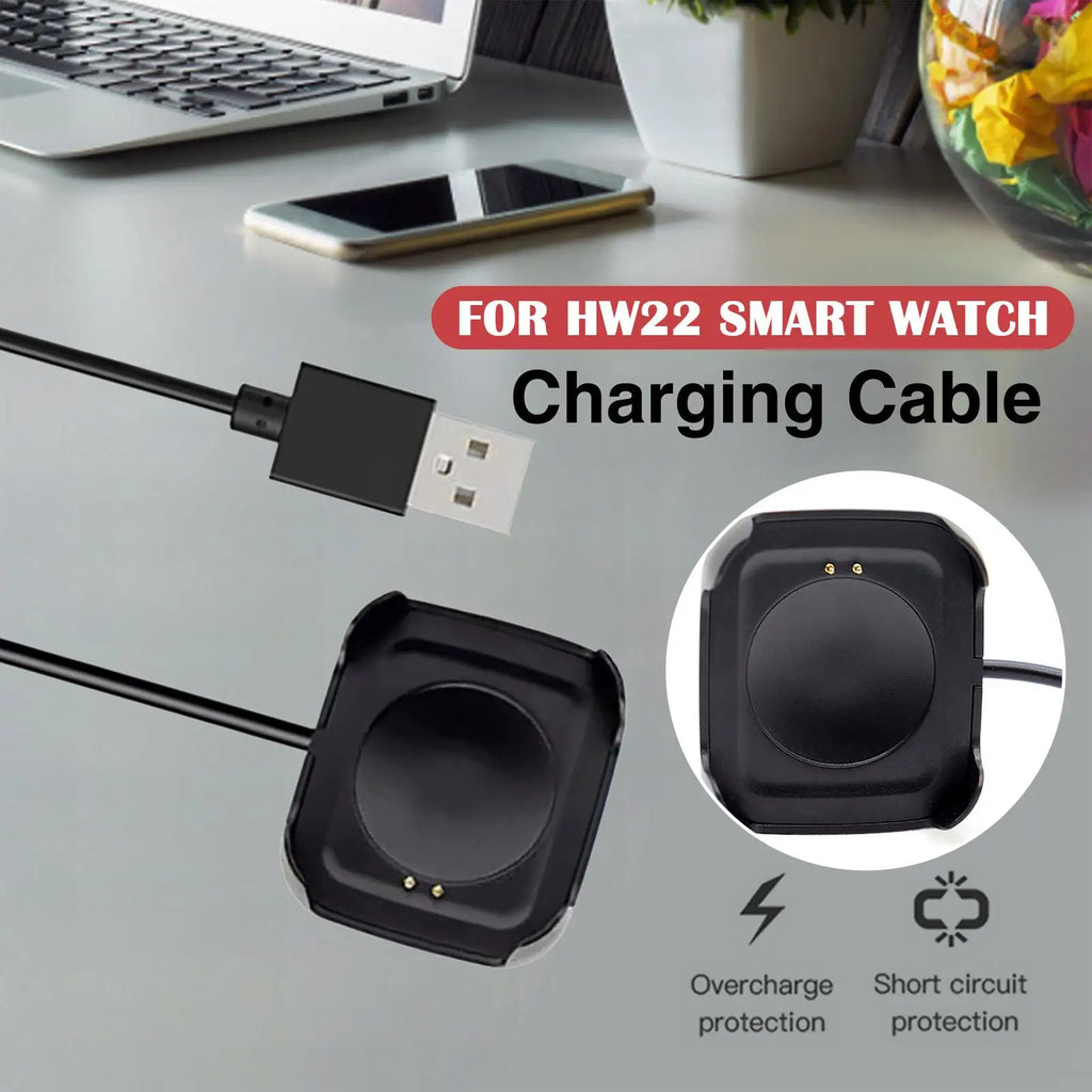 Magnetic USB Charging Cable for HW22 Smartwatch – 30cm Smartwatch Charging Cable QXL