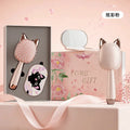 Massage Comb Gift Set | Scalp Stimulating Comb in Gift Box Massage Comb Gift Set QXL pink kitten