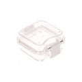Transparent Dental Crown & Bridge Storage Box with Film Dental Storage Box QXL White