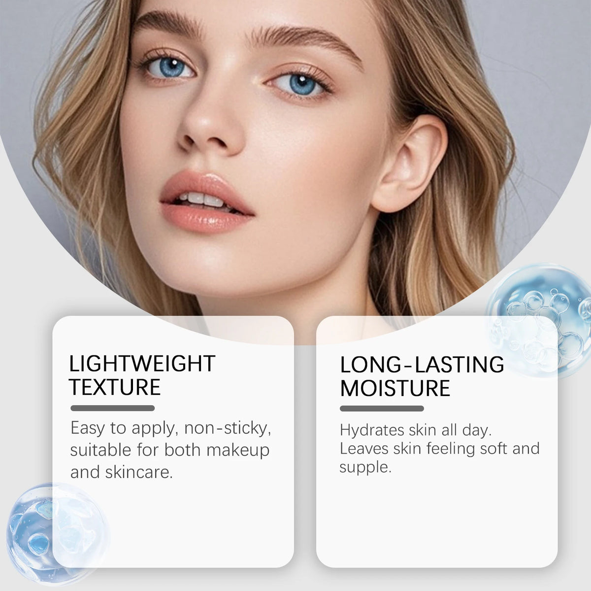 Day & Night Oil-Free Hydrating Cream | All Skin Types Facial Moisturizer Cream QXL