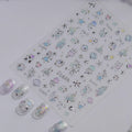 5D Summer Fruit Nail Stickers – Cherry Jelly Pink DIY Decals Nail Art Stickers QXL to5735