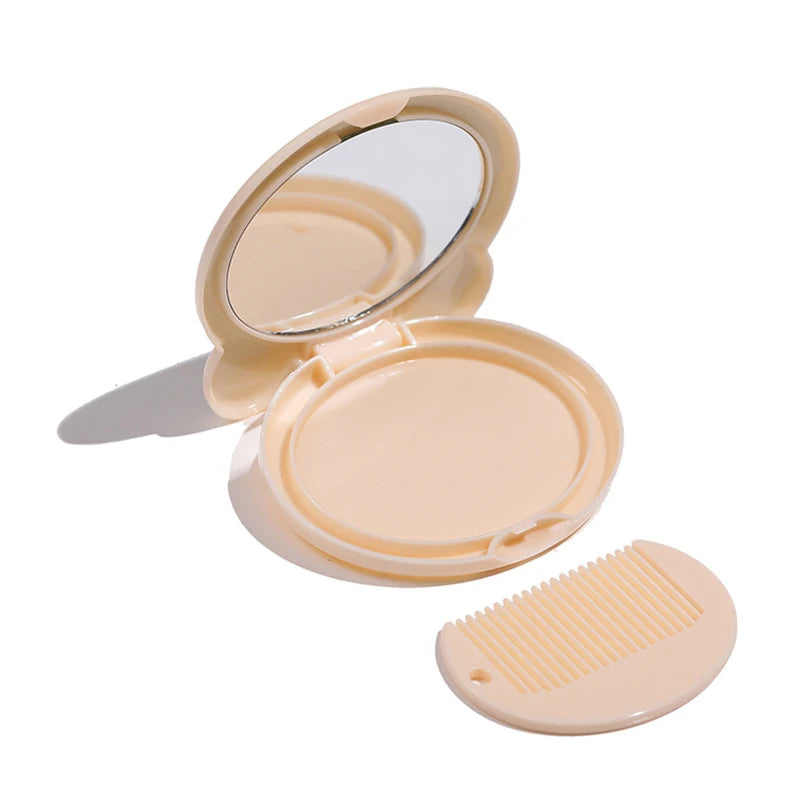 Cartoon Mini Comb with Mirror | Portable Kids Folding Comb Mini Folding Comb QXL