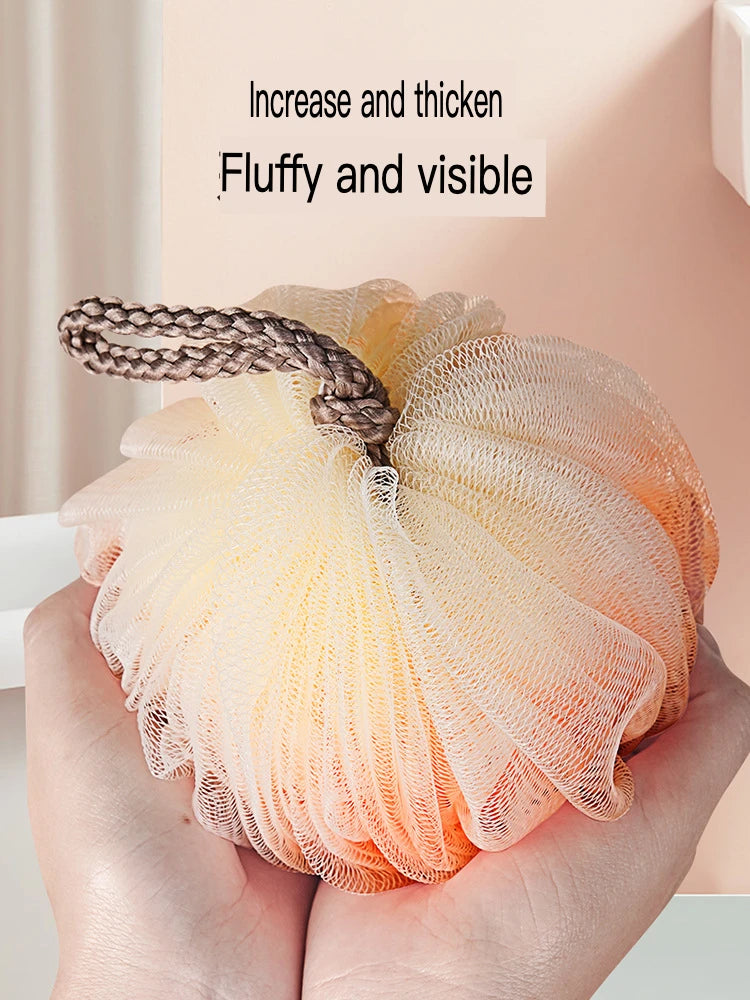 Super Soft 2-in-1 Bath Sponge Ball & Towel | 3 Colors Bath Sponge Ball QXL