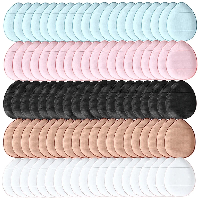50/100-Pack Mini Finger Makeup Sponge Puffs | Foundation & Concealer Makeup Sponge Puffs QXL