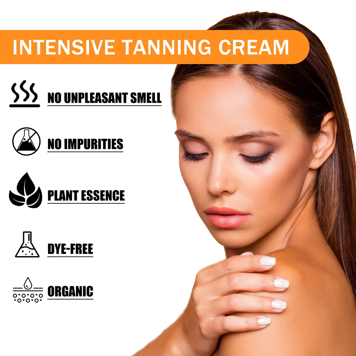 Eelhoe Self-Tanning Lotion | Sunless Bronzer Face & Body Self-Tanning Lotion QXL