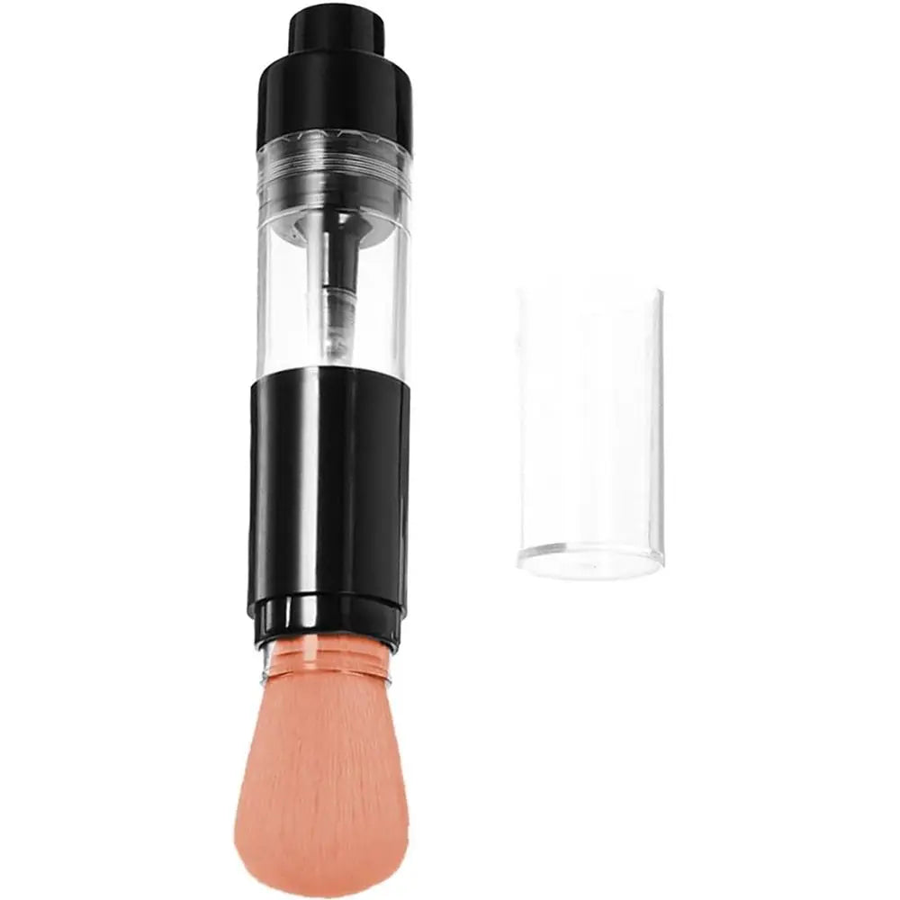 Refillable Press-Release Powder Brush | Travel Makeup Applicator Powder Makeup Brush QXL PF-8