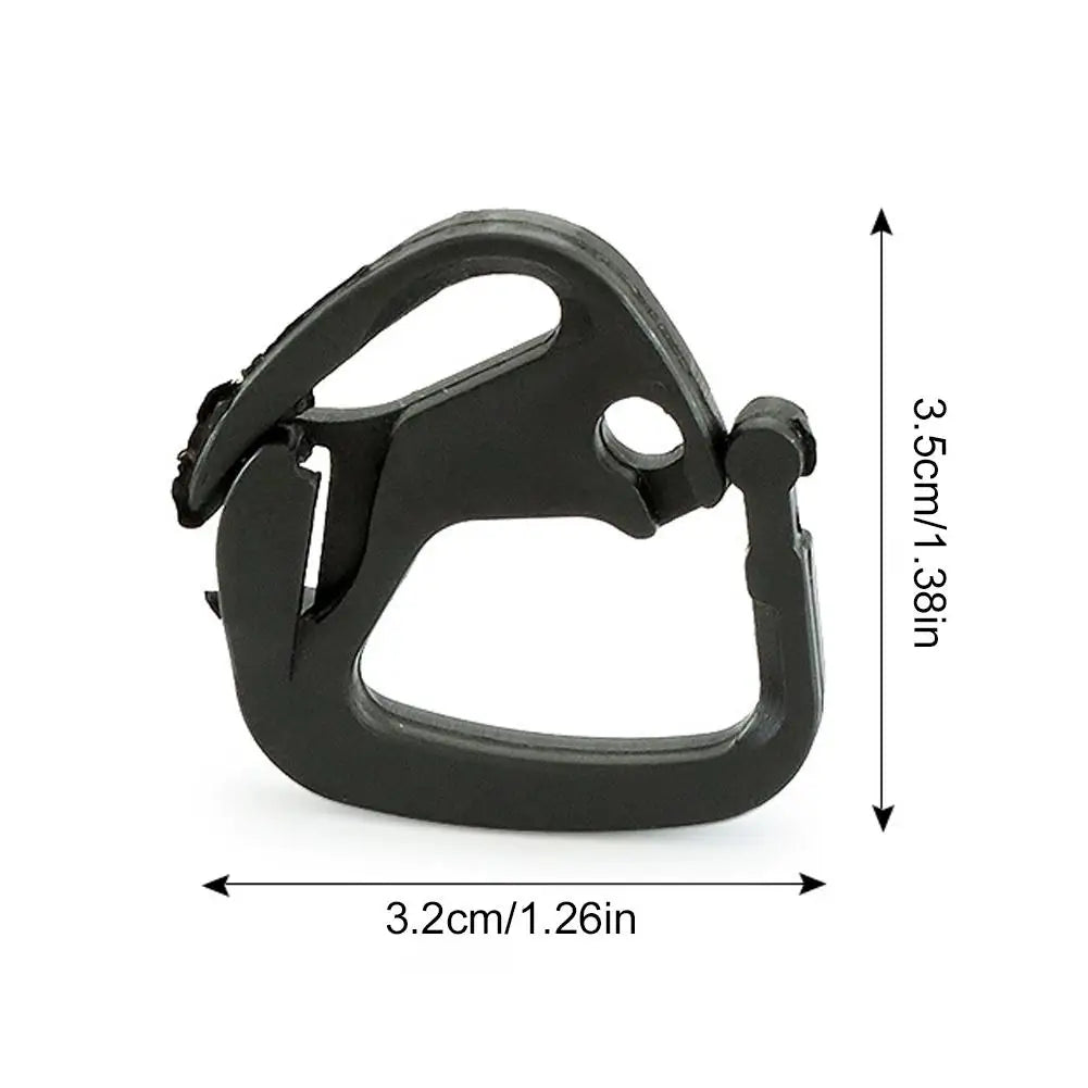 35-Pack Reusable Plastic Tarp Clips & Shade Net Grommets Garden Netting Clips QXL