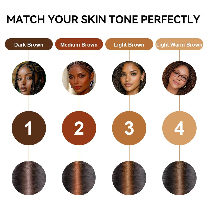 Lace Tint Spray 100ml – Sweatproof Scalp Tone Match Wig Spray Lace Tint Spray QXL