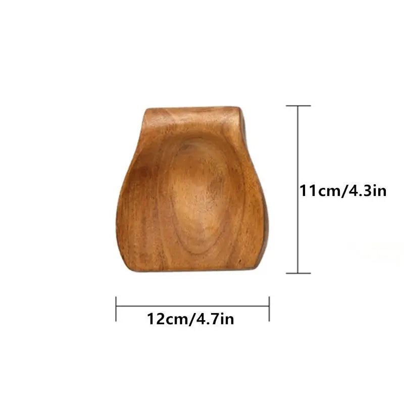 Wooden Spoon Rest & Utensil Holder | Eco-Friendly Kitchen Wooden Spoon Rest QXL