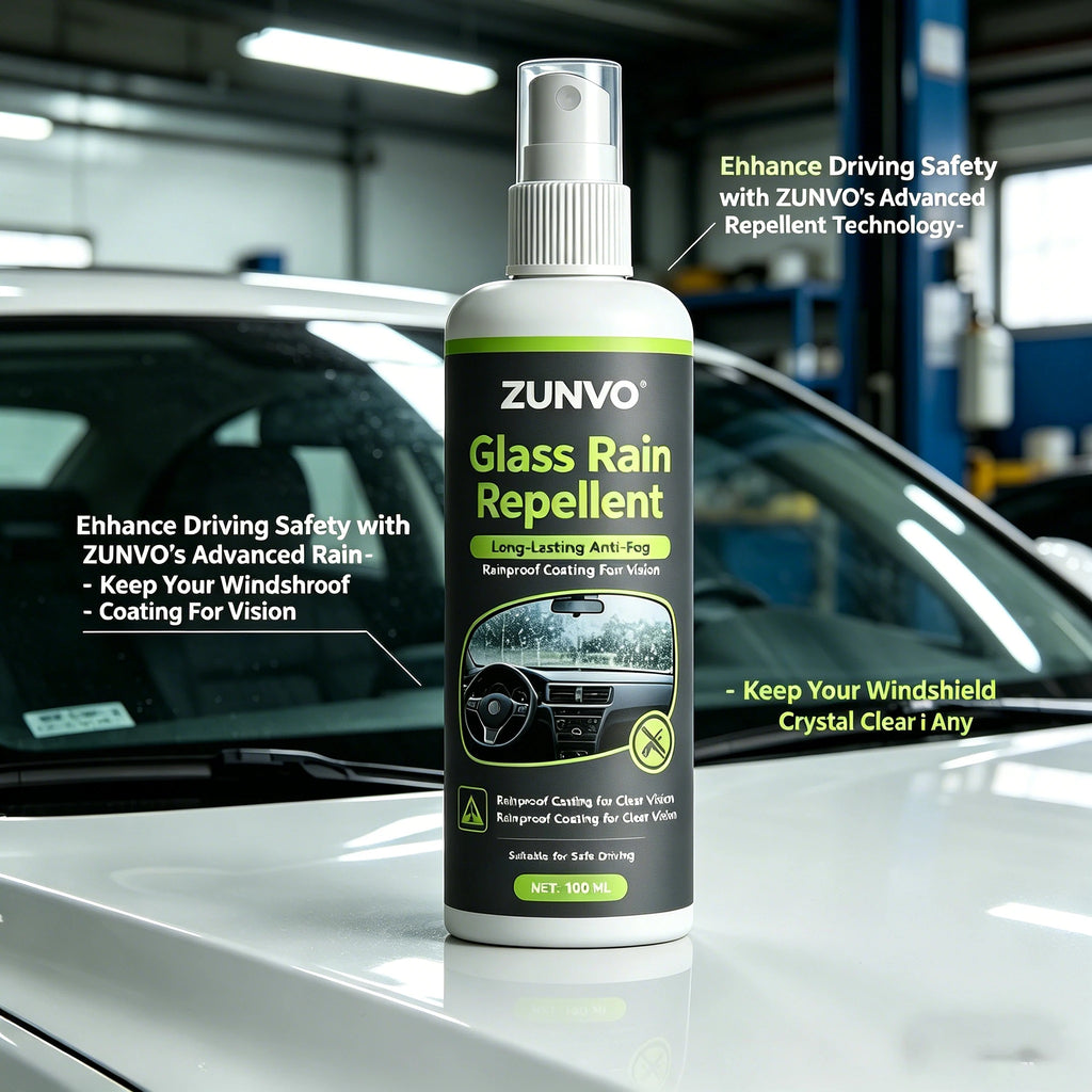 QXL Rain Repellent & Anti-Fog Glass Spray | 100ml Car Glass Coating Spray QXL