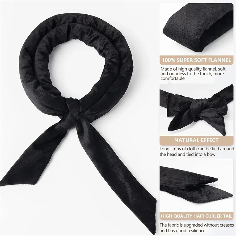 Heatless Curling Rod Headband | Overnight Hair Curler Heatless Hair Curler QXL
