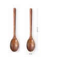 Wooden Spoon Set – Soup, Tea, Coffee & Honey Spoons Wooden Kitchen Spoons QXL 2pcs