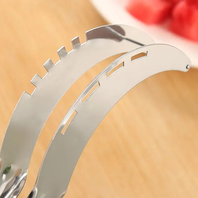 Stainless Steel Windmill Watermelon Slicer & Fruit Cutter Fruit Slicer Tool QXL