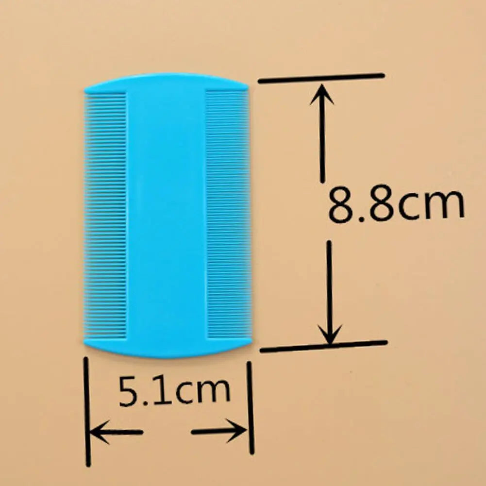 Double-Sided Lice & Nit Removal Comb | 2-Pack Dry & Wet Use Lice Removal Comb QXL