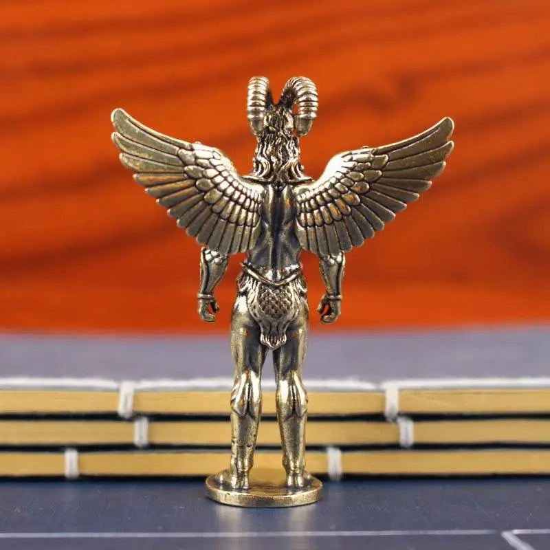 5-Pack Brass Demon Mini Figures | Anime Collectible Statues Collectible Figurines QXL