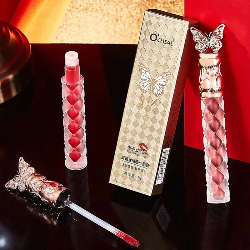 OCHEAL Matte Lip Gloss | High-Shine Glass Effect, Non-Sticky Matte Lip Gloss QXL