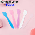10-Pack PP Cream Spatulas for Facial Mask & Skincare Cosmetic Spatula Set QXL Random colours