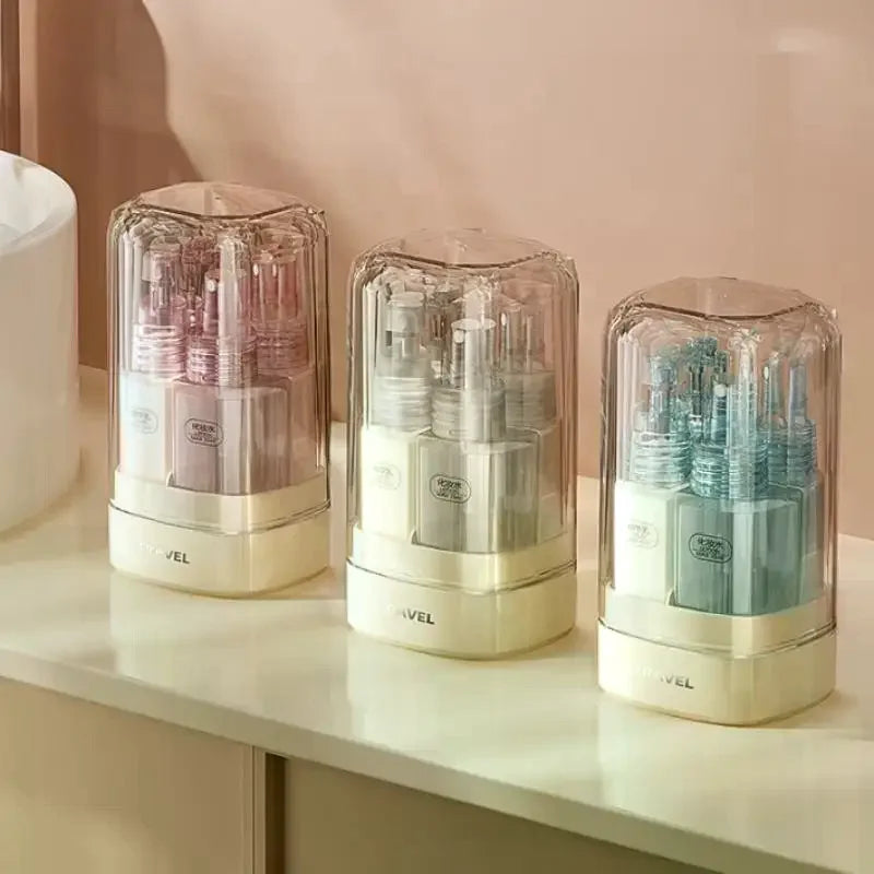 4-in-1 Travel Toiletry Bottle Set – Leak-Proof & Refillable Travel Bottle Set QXL
