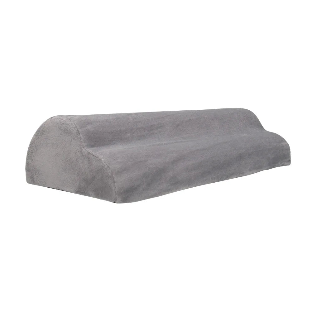 Memory Foam Under Desk Footrest & Leg Elevation Pillow Ergonomic Footrest QXL DARK GRAY