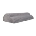 Memory Foam Under Desk Footrest & Leg Elevation Pillow Ergonomic Footrest QXL DARK GRAY