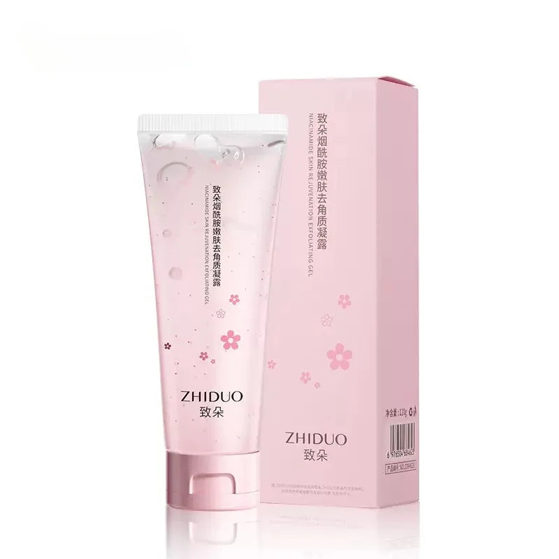 FENYI Cherry Blossom Exfoliating Peeling Gel 60g | Facial Scrub Facial Exfoliating Gel QXL