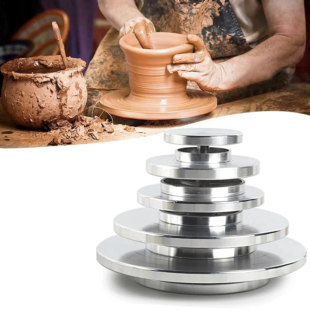 Aluminum Alloy Double-Sided Sculpting Turntable | 5 Sizes Sculpting Turntable QXL
