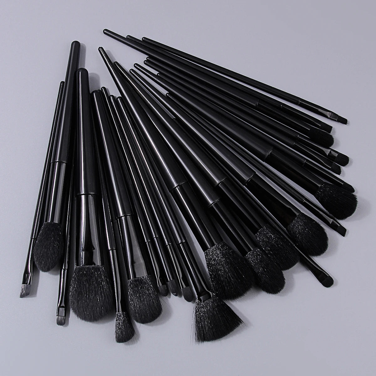 KOSSHOW 23-Pc Professional Black Makeup Brush Set Makeup Brush Set QXL