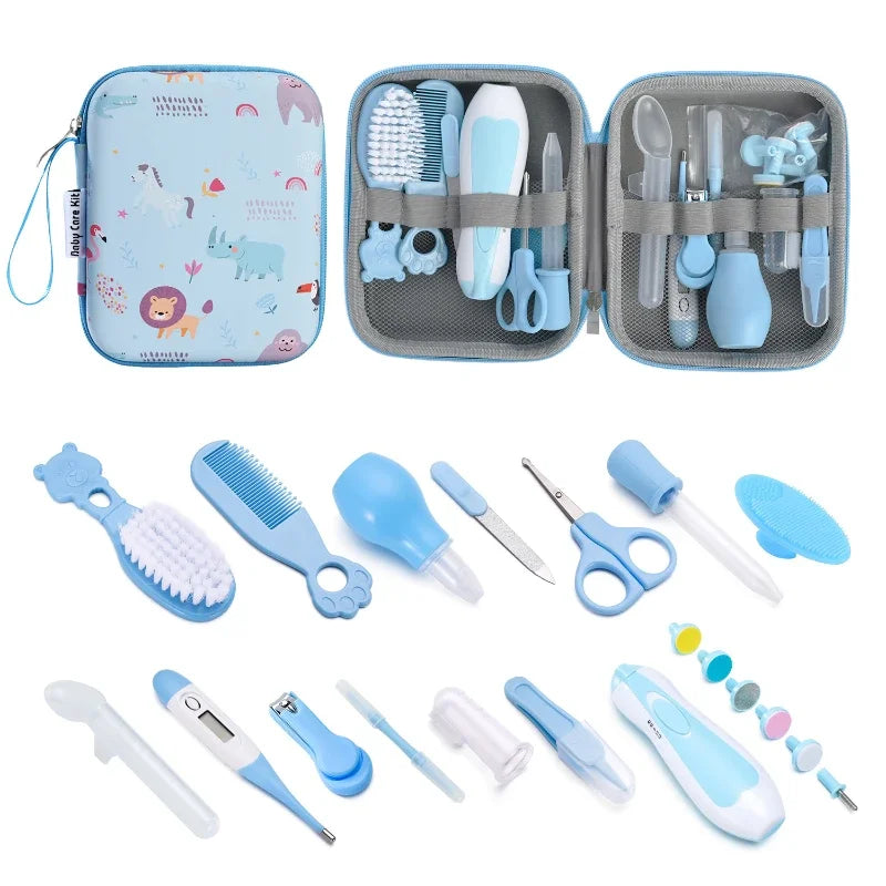 20-Piece Baby Grooming & Care Kit | Nail Clipper Set for Newborns Baby Grooming Kit QXL