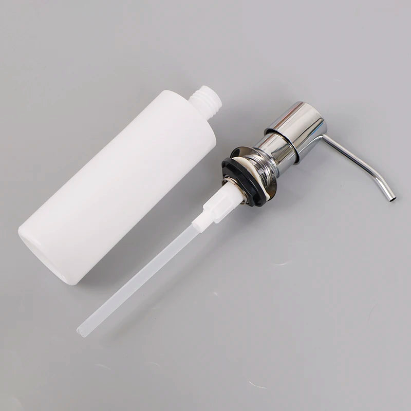 300ml Refillable Kitchen Soap Dispenser Pump | ABS Bottle Soap Dispenser QXL