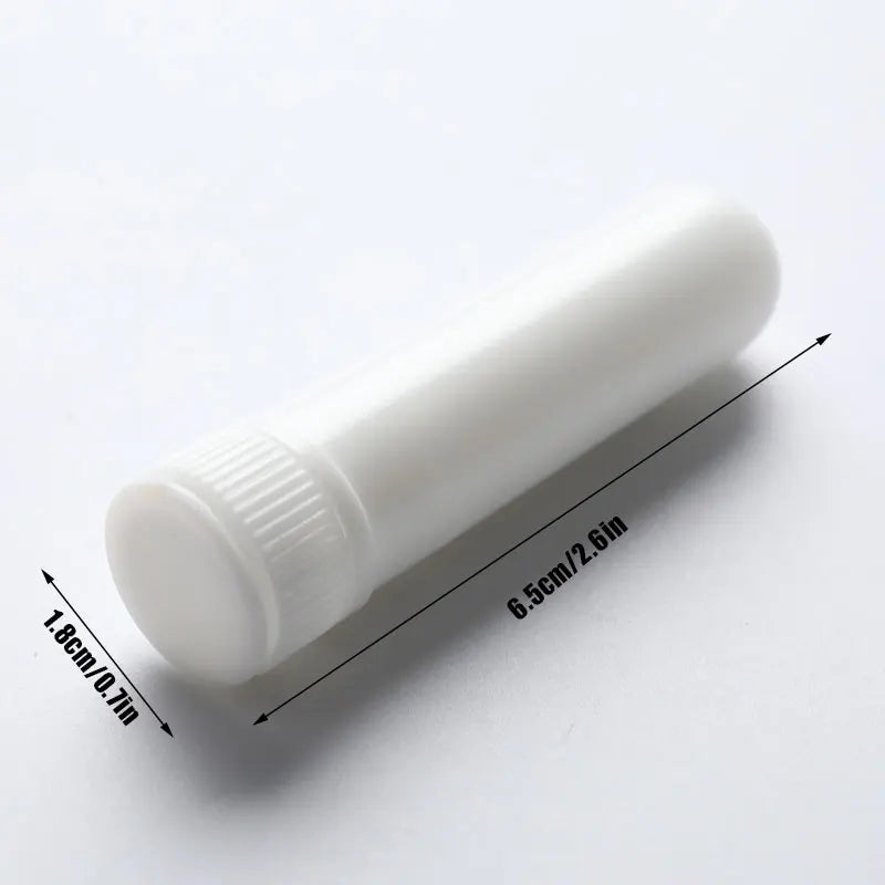 10-Pack Blank Refillable Aromatherapy Inhaler Sticks | DIY Aromatherapy Inhaler QXL