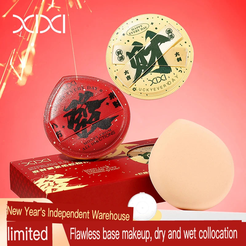 Soft Makeup Sponge Puff | Dry & Wet Liquid Foundation Blender Makeup Sponge Puff QXL