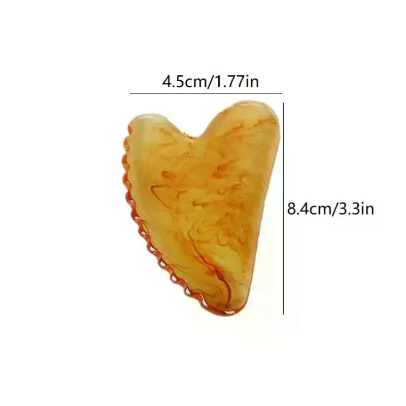 Resin Gua Sha Scraper – Facial Massage & Face Lifting Tool Gua Sha Scraper QXL