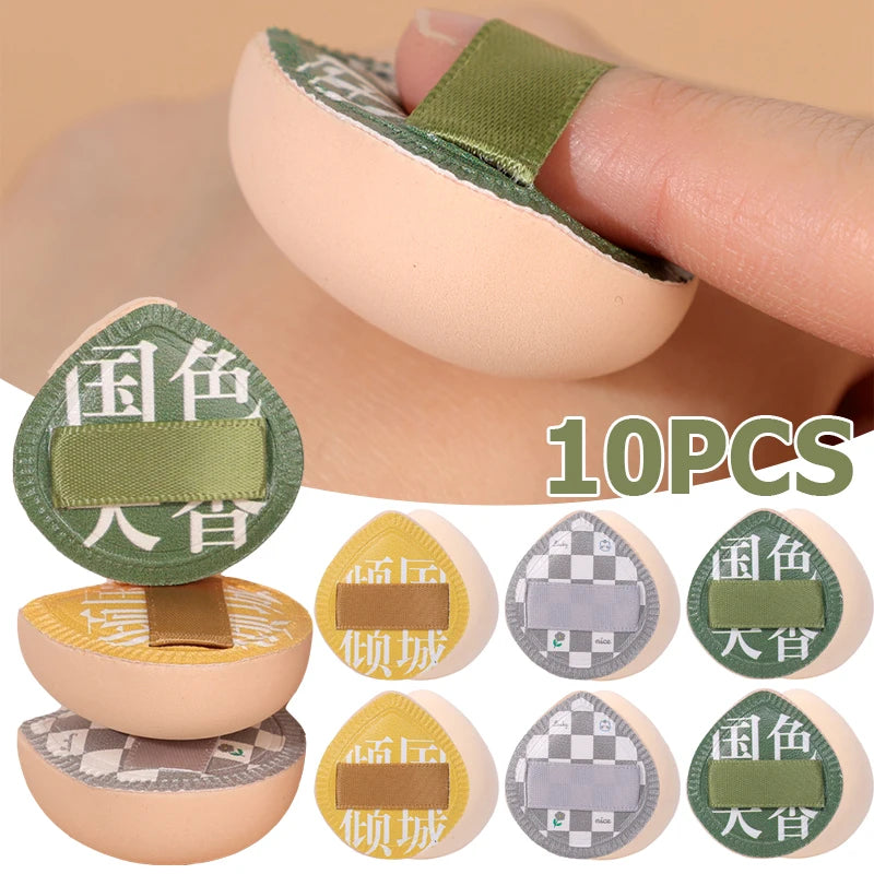 Mini Finger Makeup Sponge Puffs 5/10pc – Foundation & Concealer Makeup Sponge Puff QXL
