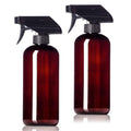 Amber 500ml Refillable Spray Bottles | UV-Resistant Trigger Trigger Spray Bottle QXL 2Pcs