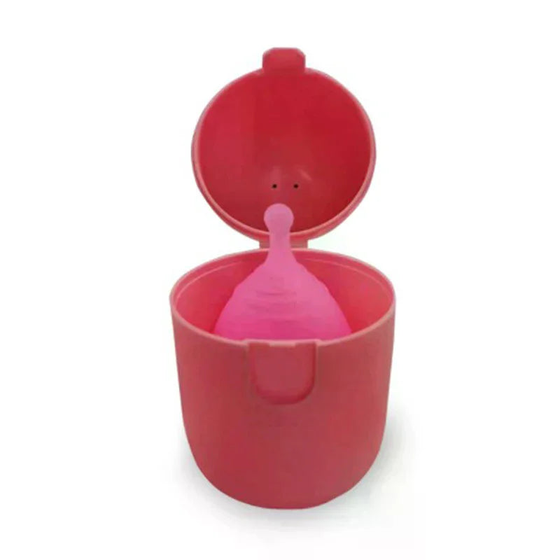 Menstrual Cup Storage Case & Sterilizer Box | Portable PP Menstrual Cup Case QXL