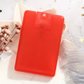Macaron Mini Refillable Perfume Atomizer Spray Bottle 20ml Perfume Atomizer QXL Red