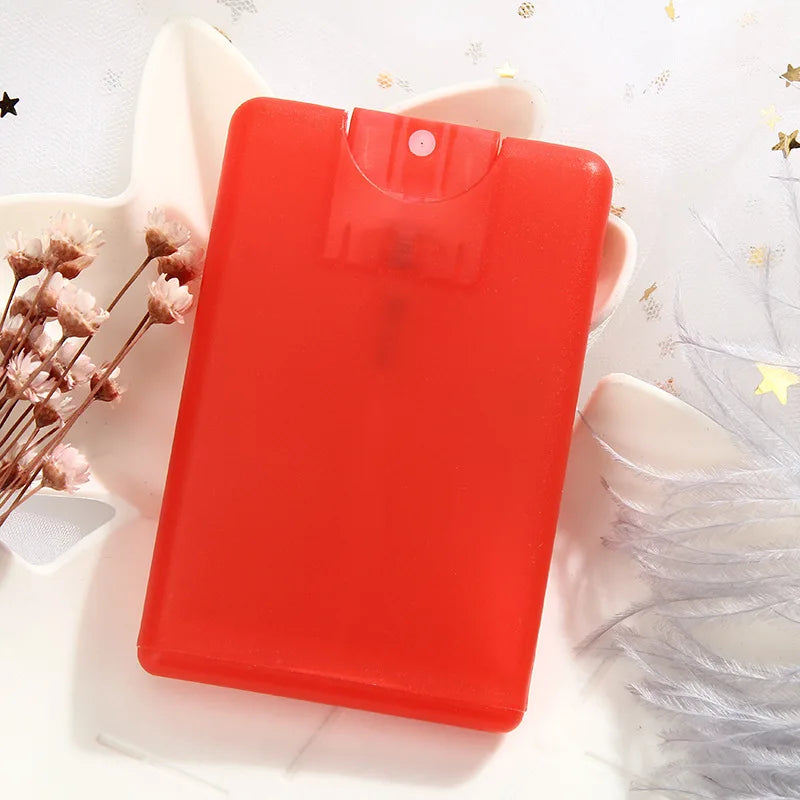 Macaron Mini Refillable Perfume Atomizer Spray Bottle 20ml Perfume Atomizer QXL Red