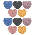 10-Pack Heart Lava Rock Essential Oil Diffuser Stones Lava Diffuser Stones QXL Default Title