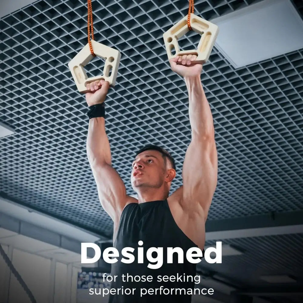 Wooden Hangboard Finger Strengthener | Climbing Pull-Up Board Climbing Hangboard QXL