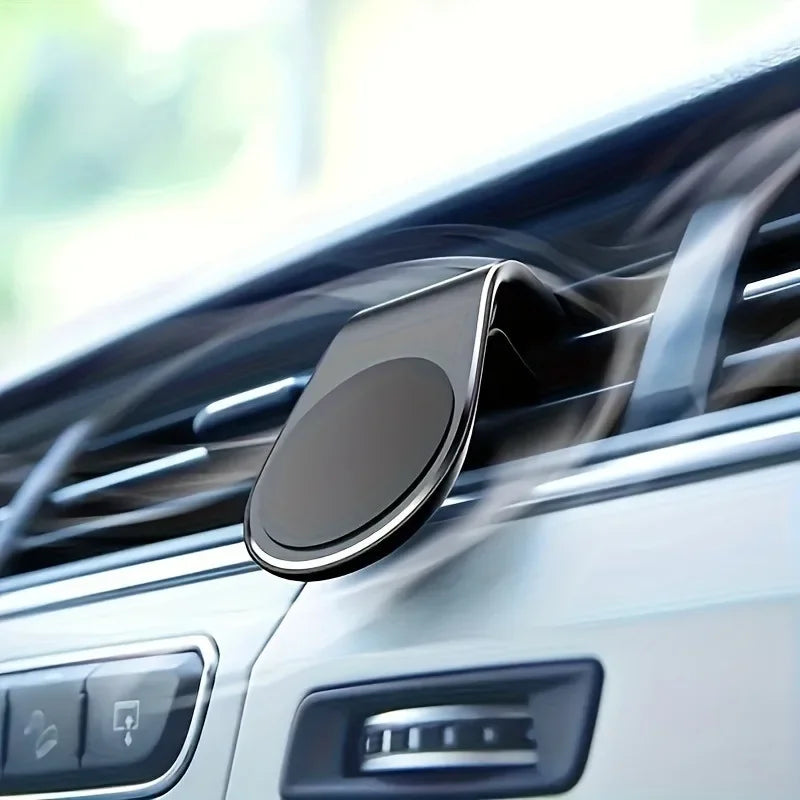 L-Shaped Magnetic Car Phone Mount | Air Vent Holder Car Phone Mount QXL