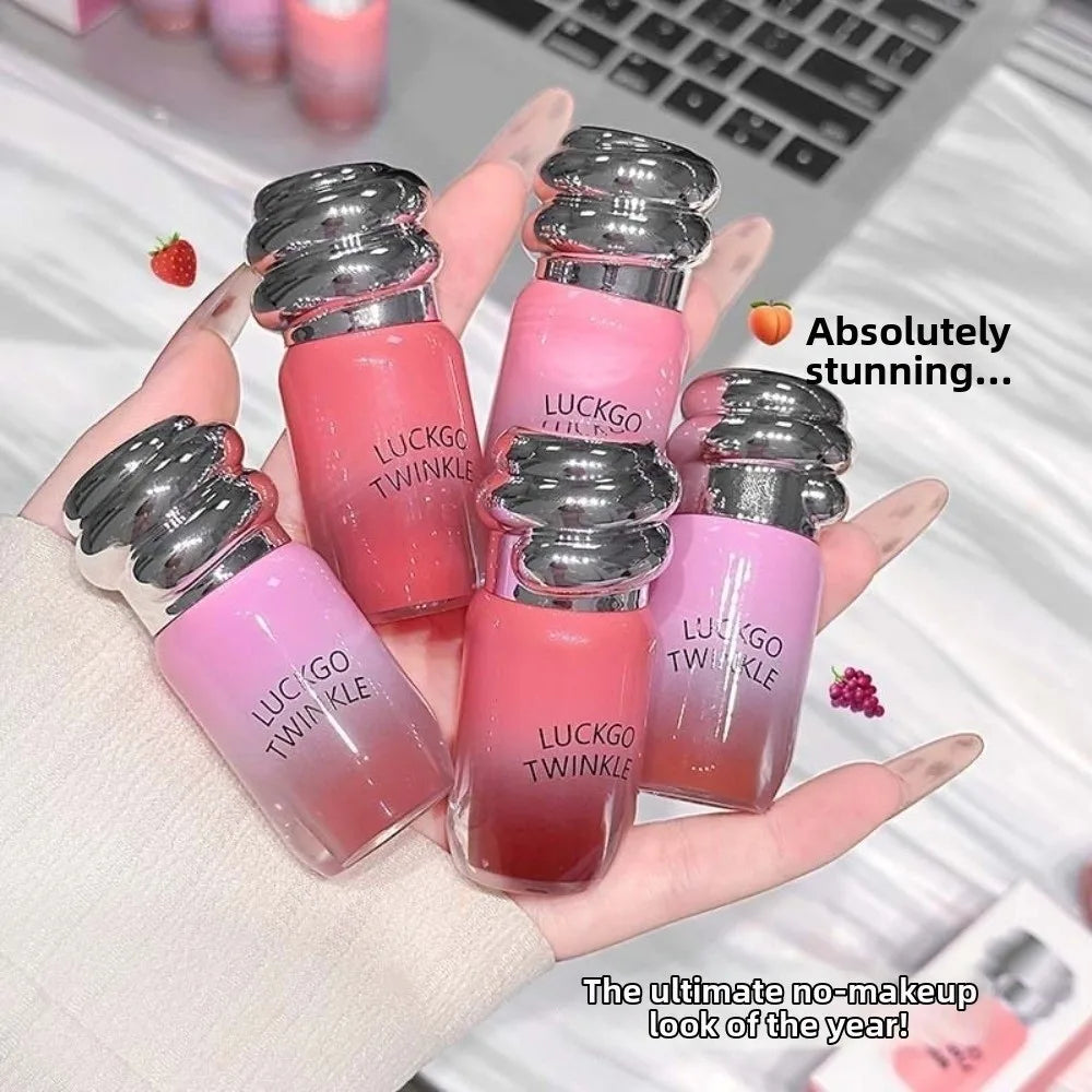 Honey-Glazed Mirror Lip Gloss | Moisturizing Color-Lock Lipstick Lip Gloss QXL