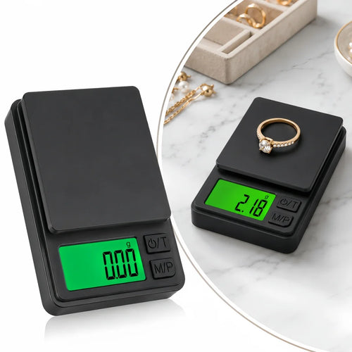 0.01g Mini Digital Jewelry Scale with Dust Cover | Portable Digital Pocket Scale QXL