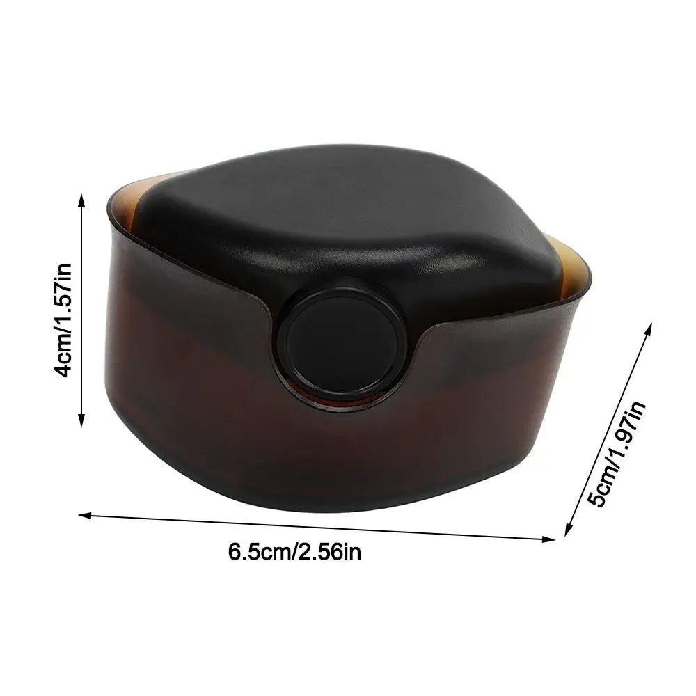 2-Pack Soft Nail Dust & Makeup Brushes with Protective Caps Nail & Makeup Brush QXL