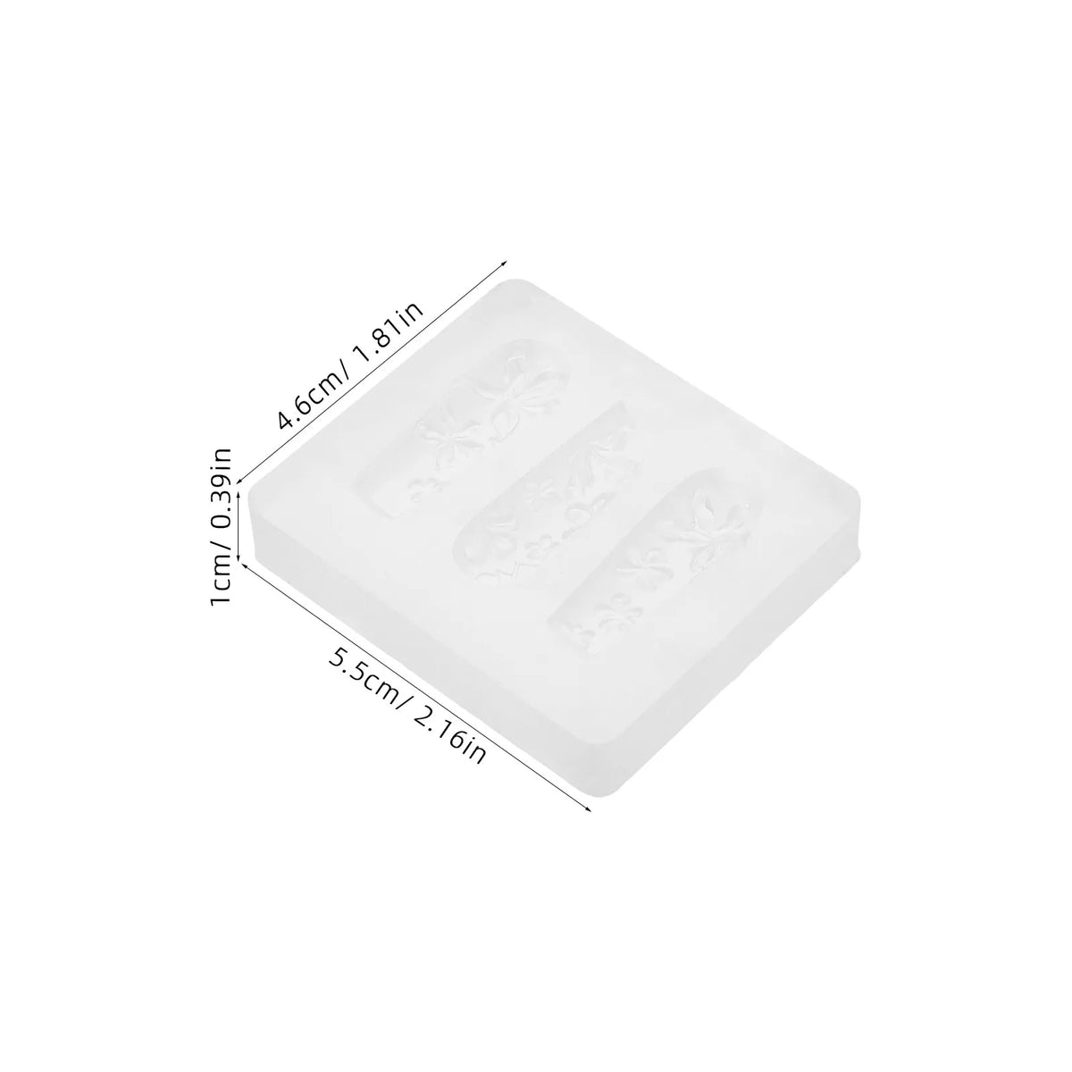3D Flower Silicone Nail Art Mold | Reusable Floral Carving DIY Nail Art Mold QXL