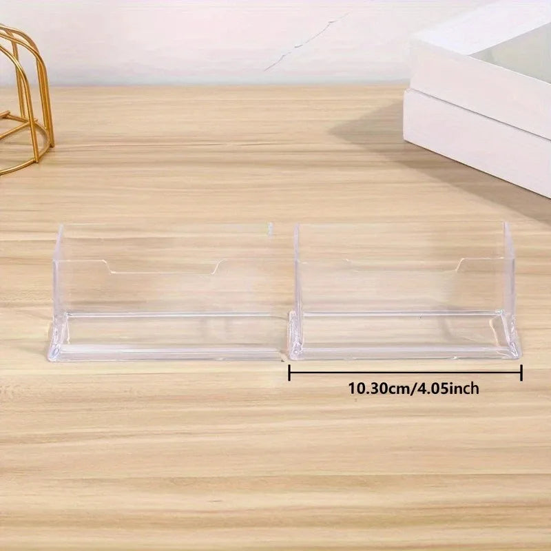 Large Capacity Business Card Storage Box | Plastic Organizer Business Card Organizer QXL