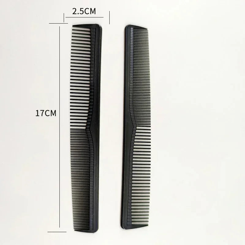 5-Pack Wide Tooth Carbon Fiber Hair Combs | Heat Resistant Hair Styling Comb QXL